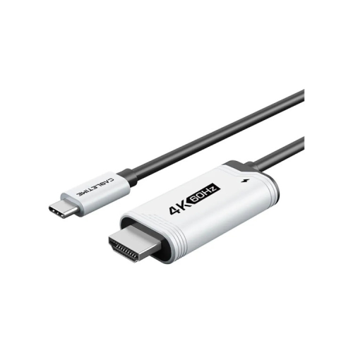 Кабель мультимедійний USB-C to HDMI M 2.0m PD100W 4K60Hz Cabletime (CA915798)