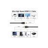 Кабель мультимедійний HDMI to HDMI 5.0m v2.1 8K60Hz 4K120Hz Choetech (XHH-TP21-BK)