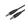 Кабель мультимедійний 3.5mm M to 3.5mm M 1.0m BL26 black BOROFONE (6941991122170)