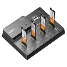 Док-станція для накопичувачів Maiwo 4*NVMe M.2 SSD Key M/B+M to USB4.0 USB-C 40Gbps (K3015P4)