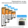 Док-станція для накопичувачів Maiwo 4*NVMe M.2 SSD Key M/B+M to USB4.0 USB-C 40Gbps (K3015P4)