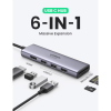 Концентратор Ugreen USB3.1 Type-C to HDMI 4K60Hz/USB 3.0х2/SD/TF/PD 100W 5-in-1 CM511 (60383)