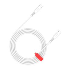 Дата кабель USB-C to USB-C 2.0m CC100SC 100W 2m White Canyon (CNS-CC100SC20W)