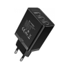 Зарядний пристрій Vention 3xUSB A 12W Black (FEAB0-EU)