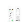 Дата кабель USB-C to USB-C 1.0m 60W silicone BX114 Structure white BOROFONE (6941991116919)