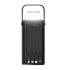 Батарея універсальна XO 30000mAh, PD/20W, QC/22,5W, Lamp, black (XO-PR285)