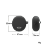 Чохол для навушників BeCover Silicon для OPPO Enco Air3 (ETE31) Black (709569)
