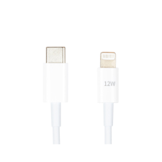 Дата кабель USB-C to Lightning 1.0m 12W PowerPlant (CA913275)