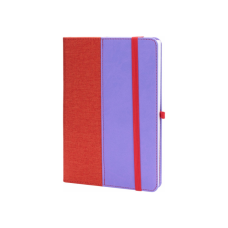 Книга записна Optima А5 COMBI-17, тверда обкладинка, гумка,лінія (O20125-17)