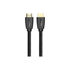 Кабель мультимедійний HDMI M to HDMI M 1.5m nylon braid black Ugreen (40409)