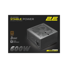 Блок питания 2E 600W Stable Power ATX3.1 (2E-ST600BR-120)