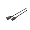 Кабель питания C13 to C14 1.2m Digitus (AK-440201-012-S)