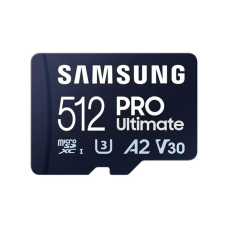 Карта пам'яті Samsung 512GB microSDXC class 10 UHS-I U3 V30 A2 Pro Ultimate (MB-MY512SA/WW)