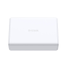 Зарядний пристрій D-Link 4xUSB-C + 1xUSB PD240W GaN white (DCF-241)