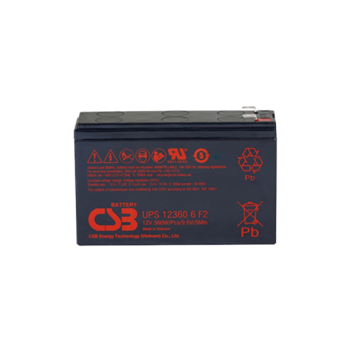 Батарея до ДБЖ CSB UPS123606F2/F1 12V 6Ah (UPS123606F2/F1)