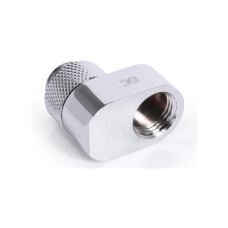 Фітинг для СРО Alphacool Eiszapfen 16mm off set fitting rotatable - chrome (17602)