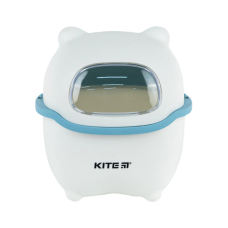 Корзина для бумаг Kite Настольный мусорный контейнер, бело-голубой (K24-009-6)