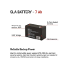 Батарея до ДБЖ EMOS B9691 AGM 12V 7Ah fast 4,7mm (B9691)