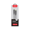 Дата кабель USB-C to Lightning 1.2m CBFLEXTL1 18W black Intaleo (1283126542459)