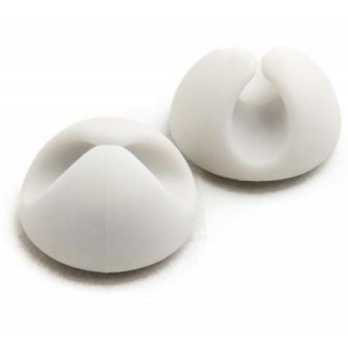 Держатель для кабеля Extradigital Cable Clips, white * 6 (KBC1664)