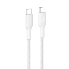 Дата кабель USB-C to USB-C 1.0m 240W white Belkin (CAB025HQ1MWH)