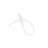 Дата кабель USB-C to Lightning 1.0m PD silicone BX115 Lotto white BOROFONE (6941991119613)