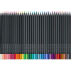 Олівці кольорові Faber-Castell Black Edition colour pencils 36 кольорів тригранні чорне дерево, 116436 (31215)