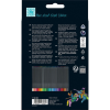 Олівці кольорові Faber-Castell Black Edition colour pencils 36 кольорів тригранні чорне дерево, 116436 (31215)