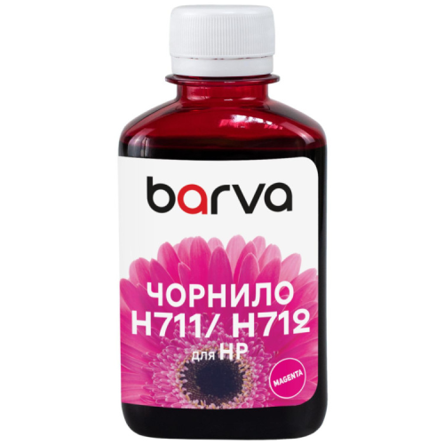 Чернила Barva HP 711/712 180ml M, water-soluble (H711-859)