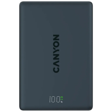 Батарея универсальная Canyon 10000mAh OnPower 511 PD20W Magnetic wireless MagSafe Black (CNS-CPB511B)