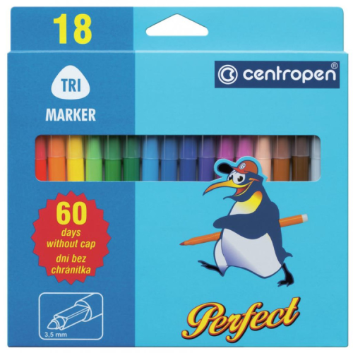 Фломастеры Centropen 2510 Perfect, 18 colors (2510/18)