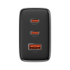 Зарядний пристрій Baseus Cube Pro Fast Charger 2C+U 65W black (P10152301113-00)