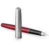 Ручка пір'яна Parker SONNET 17 Essentials Metal Red Lacquer CT  FP F (83 611)
