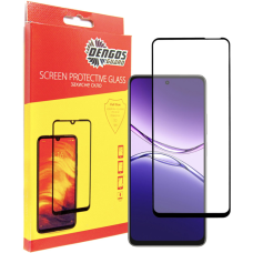Скло захисне Dengos Full Glue OPPO A5 Pro (black) (TGFG-394)
