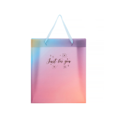 Подарунковий пакет Axent пластиковий Just for you-2, 32х27 см (8504-38-A)