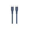 Дата кабель USB-C to USB-C 1.0m CC60SC10 60W Silicon Dark blue Canyon (CNS-CC60SC10DB)