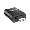 Перехідник UA17 Lightning M to USB F USB2.0 no data transfer Black HOCO (6931474761989)