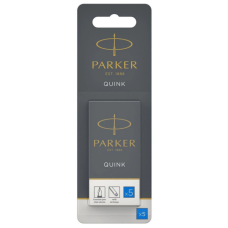 Чорнило для пір'яних ручок Parker Картриджи Quink /5шт сині, блистер (11 416BLU)