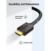 Кабель мультимедійний HDMI M to DVI M 1.5m HD106 black Ugreen (11150)