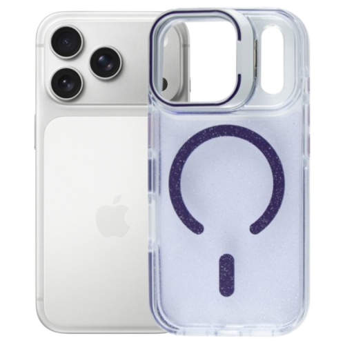 Чохол до мобільного телефона BeCover FIBRA Star Shine MagSafe Apple iPhone 17 Pro Purple (715430)