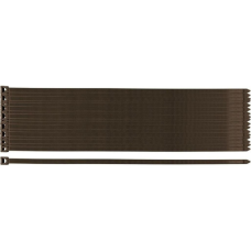 Стяжка Neo Tools 50шт, пластик, 7.6х380мм, коричневая (15-970)