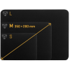 Килимок для мишки YENKEE YPM 35 Speed Top M Black (45015887)