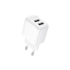 Зарядний пристрій BOROFONE BAS41A 2xUSB white (6941991113741)