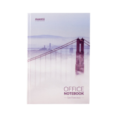 Книга записная Axent San Francisco А4 в твердой обложке 192 листа клетка (8423-22-A)