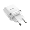 Зарядний пристрій HOCO C12Q Smart USB QC3.0 + cable USB to USB-C 18W White (6931474716309)