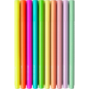 Фломастери Faber-Castell Grip felt-tip pen neon + pastel, тригранні пастельні + неонові, 10 кольорів (30746)