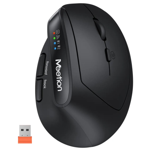 Мишка Meetion BTM008 Wireless/Bluetooth Black (MT-BTM008-A)