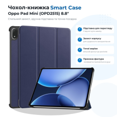 Чохол до планшета BeCover Smart Case Oppo Pad Mini (OPD2515) 8.8" Deep Blue (715813)