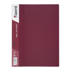 Папка с файлами Axent 30 sheet protectors, burgundy (1030-04-А)
