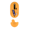Мышка 2E MF300 CAPYBARASUNSET Silent Wireless/Bluetooth Yellow (2E-MF300WCAPIBARAYW)